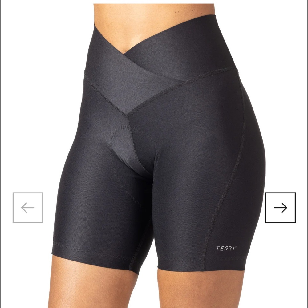 Terry Women's Black Bike Shorts